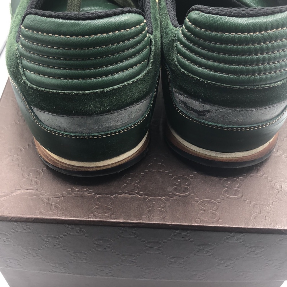 Gucci Verde Softy Tec Cirano Sneakers Men’s Gucci 7.5 US 8 Shoes - Picture 6 of 16